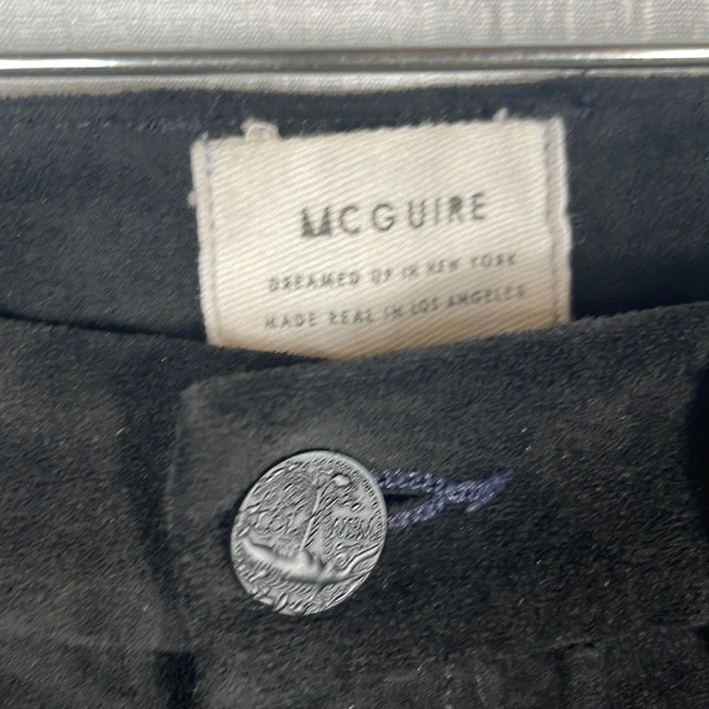 McGuire faux‎ vegan suede newton skinny pants